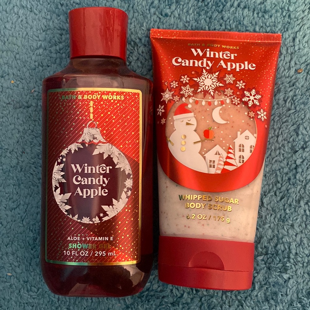 winter candy apple bath & body works